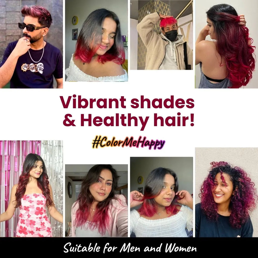2.Oh! Color Me Happy For Vibrant Shades & Healthy Hair!