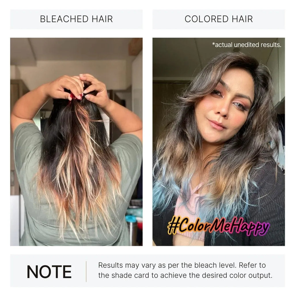 2.Oh! Bleached Hair and Colored Hair