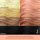Different shades of Peach