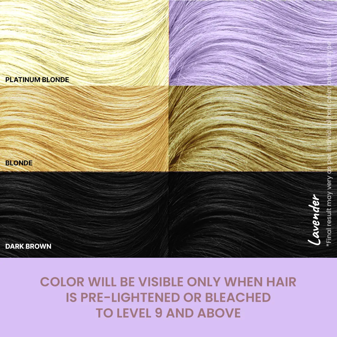 Different shades of Lavender
