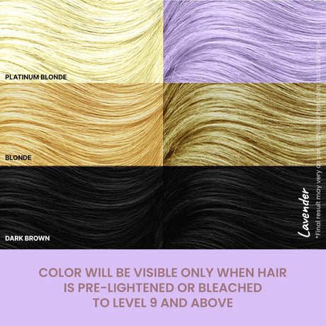 Different shades of Lavender