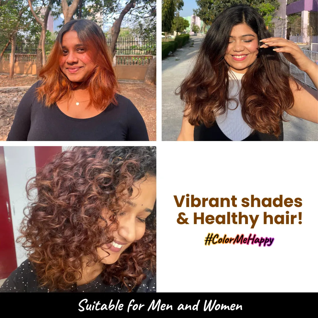 2.Oh! Hazelnut Brown – Vibrant Shade & Healthy Hair. Color Me Happy!
