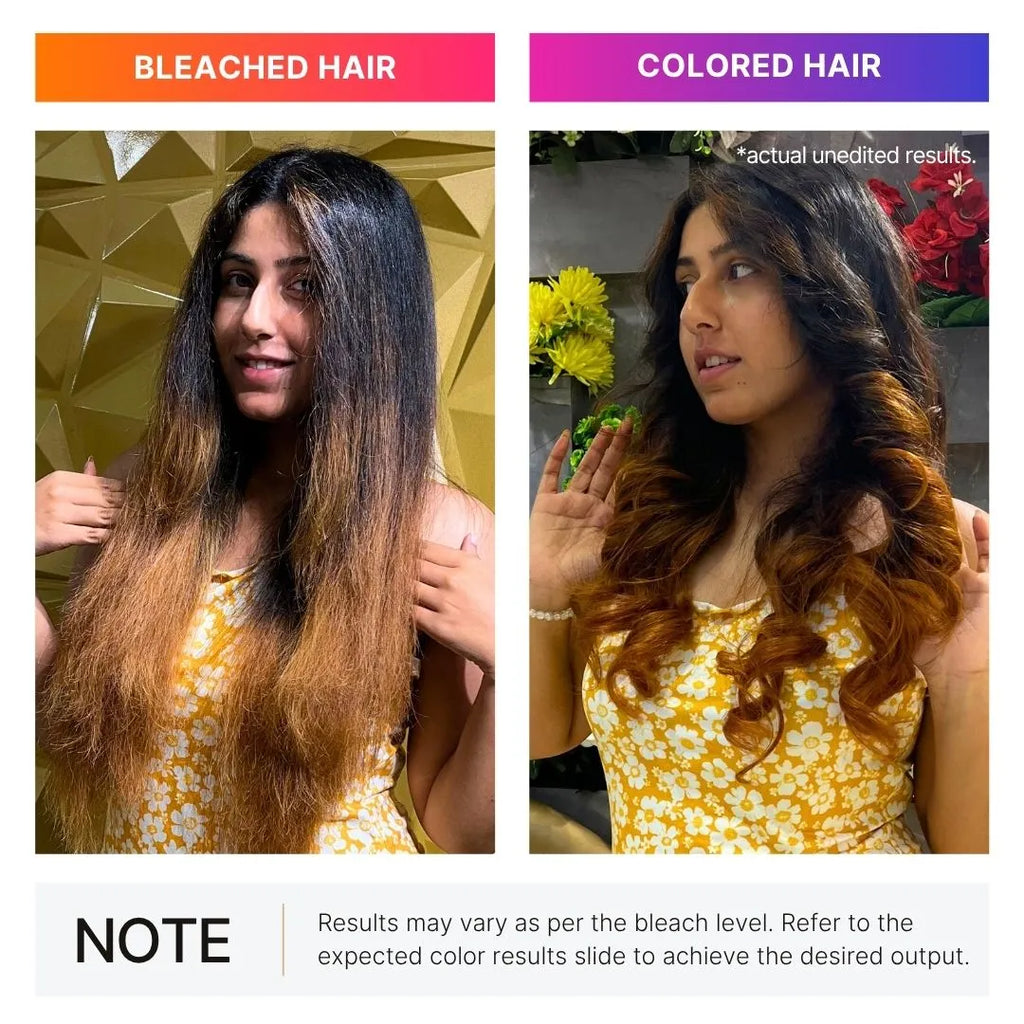 2.Oh! Bleached Hair and Colored Hair