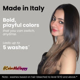 2.Oh! Toffee Brown Semi-Permanent Hair Color-bold, playful shade that lasts up to 15 washes. Made in Italy.