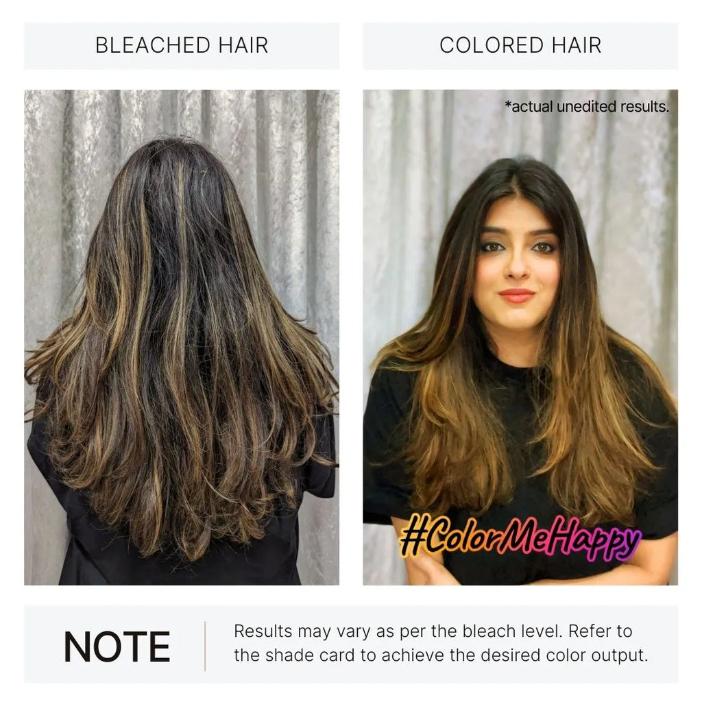 2.Oh! Bleached Hair and Colored Hair