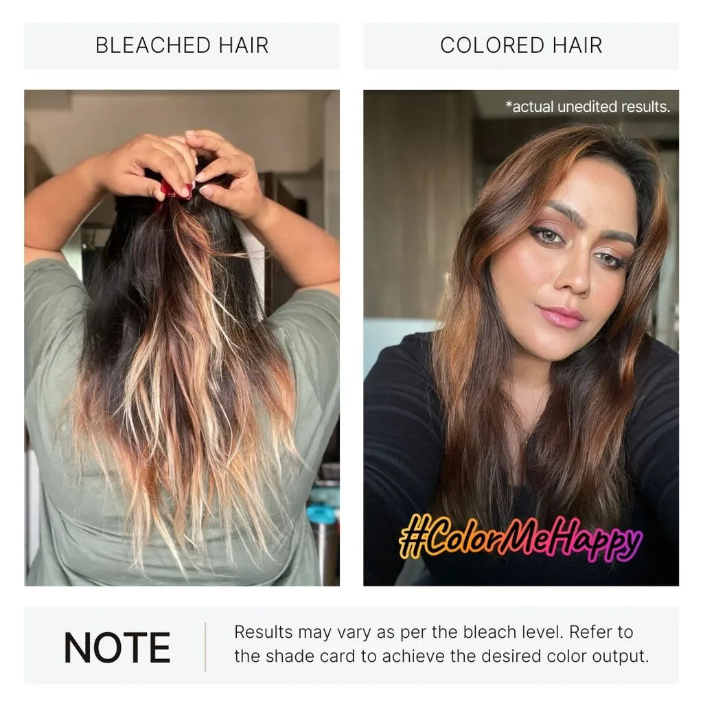 2.Oh! Bleached Hair and Colored Hair