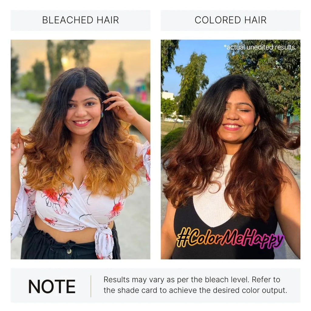 2.Oh! Bleached Hair and Colored Hair
