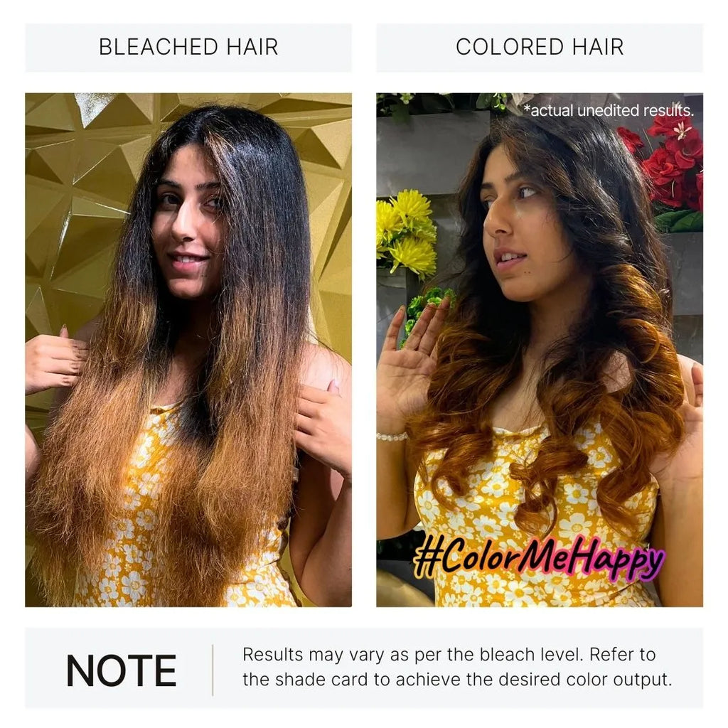 2.Oh! Bleached Hair and Colored Hair