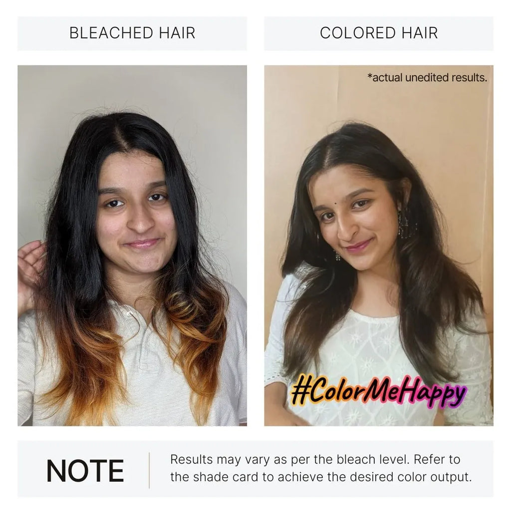 2.Oh! Bleached Hair and Colored Hair