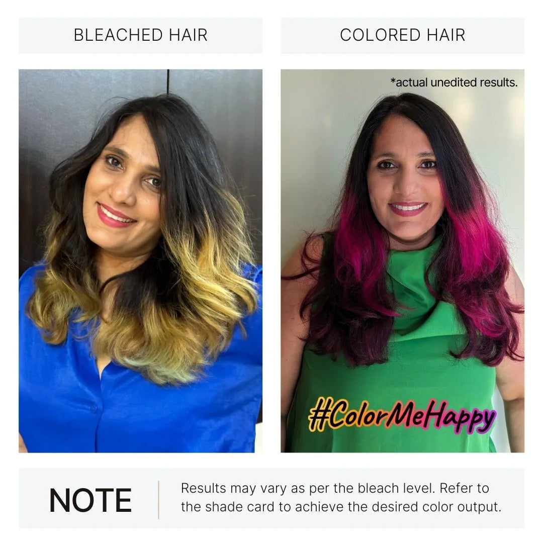 2.Oh! Bleached Hair and Colored Hair