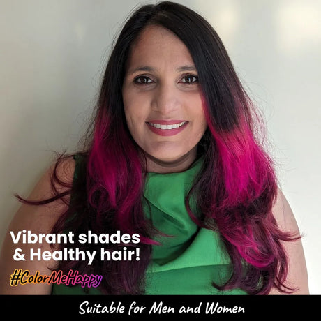 2.Oh! Color Me Happy For Vibrant Shades & Healthy Hair!