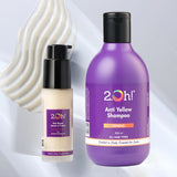 Tone & Repair Combo : Anti Yellow Shampoo + Hair Serum