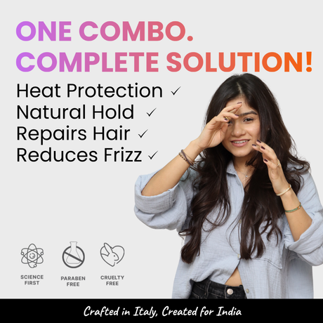 Style & Repair Combo : Hair Serum + Hair Styling Spray