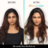 2.Oh! Before and After the Use of Anti Frizz Combo