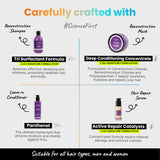 2.Oh! Science First formulas with Surfactants, Conditioners & Repair Actives - Cleanse, Hydrate & Restore all Hair Types.