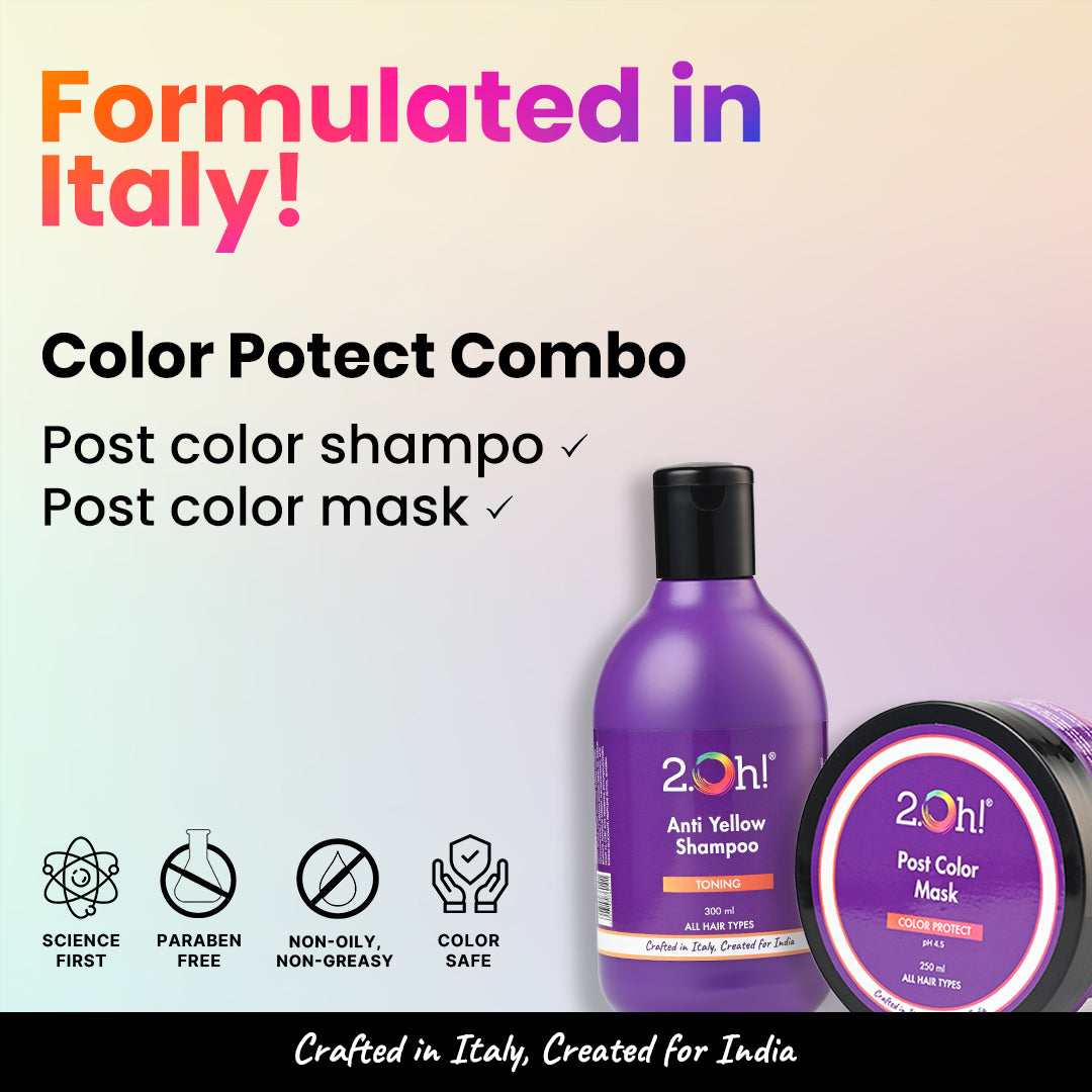 Post Color Combo : Shampoo + Mask