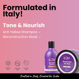 Tone & Nourish Combo: Anti Yellow and Reconstruction Mask