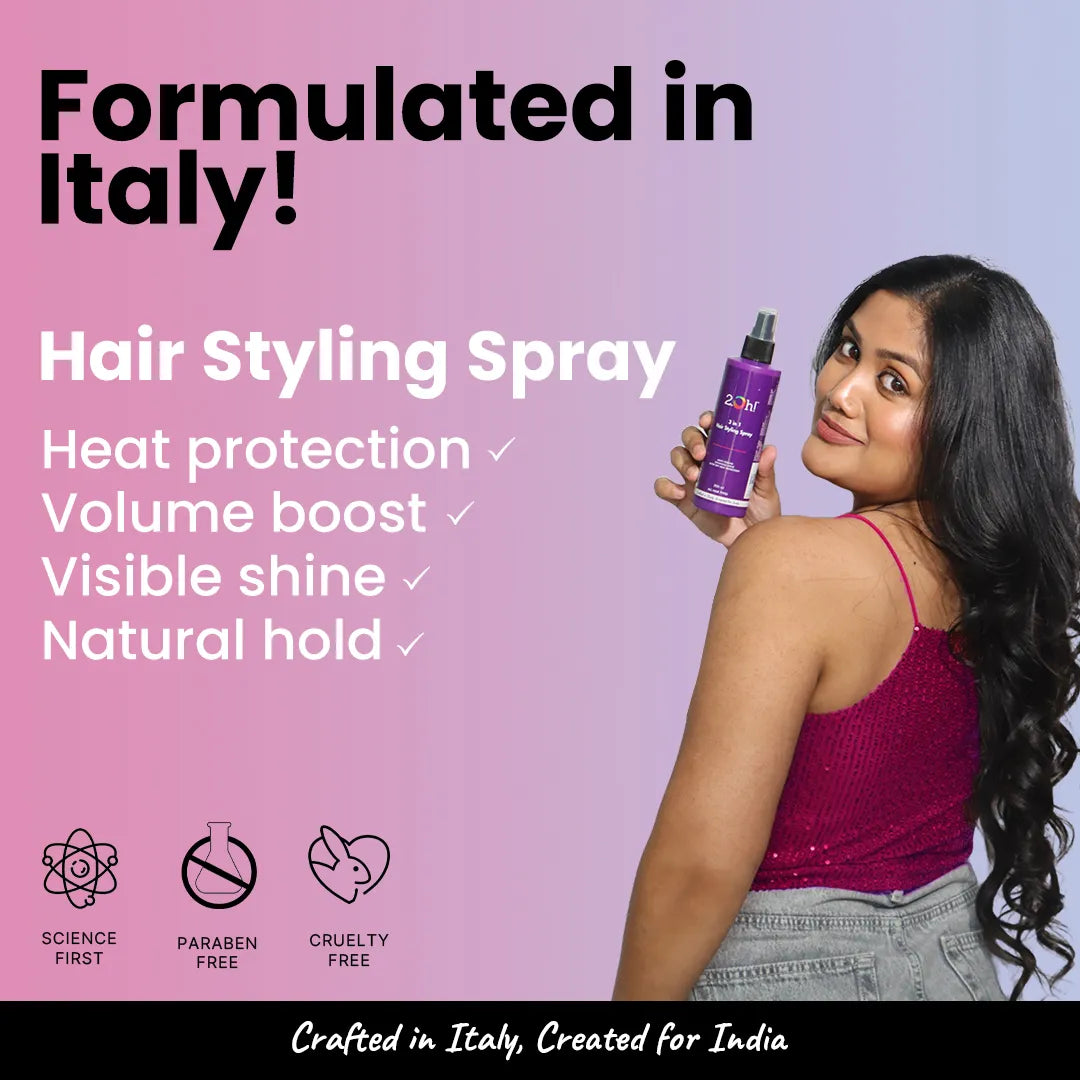 3 in 1 Hair Styling Spray