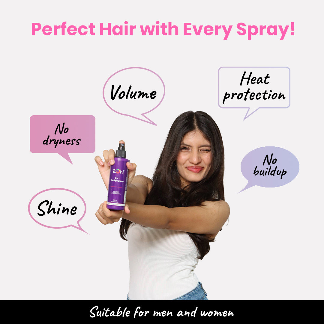 3 in 1 Hair Styling Spray