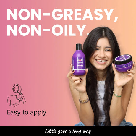 Non-Greasy, Non-Oily - a Little Goes a Long Way.