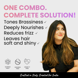 Tone & Nourish Combo: Anti Yellow and Reconstruction Mask