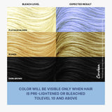 Cerulean Blue Semi Permanent Hair Color 100 ml