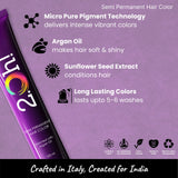 2.Oh! Lavender Semi-permanent Hair Color 100ml with Argan Oil and Sunflower Seed Extract