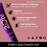 2.Oh! Peach Semi-permanent Hair Color 100ml with Argan Oil and Sunflower Seed Extract
