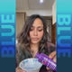 Blue Semi Permanent Hair Color 100ml