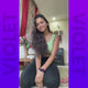 Violet Semi Permanent Hair Color 100ml