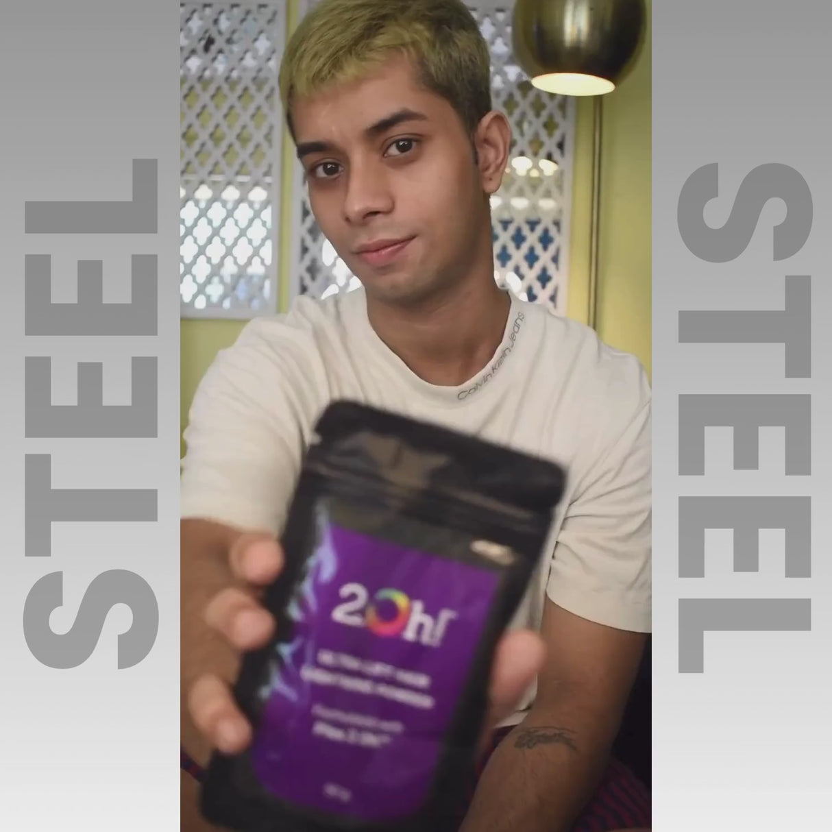 Steel Grey Semi Permanent Hair Color 100 ml