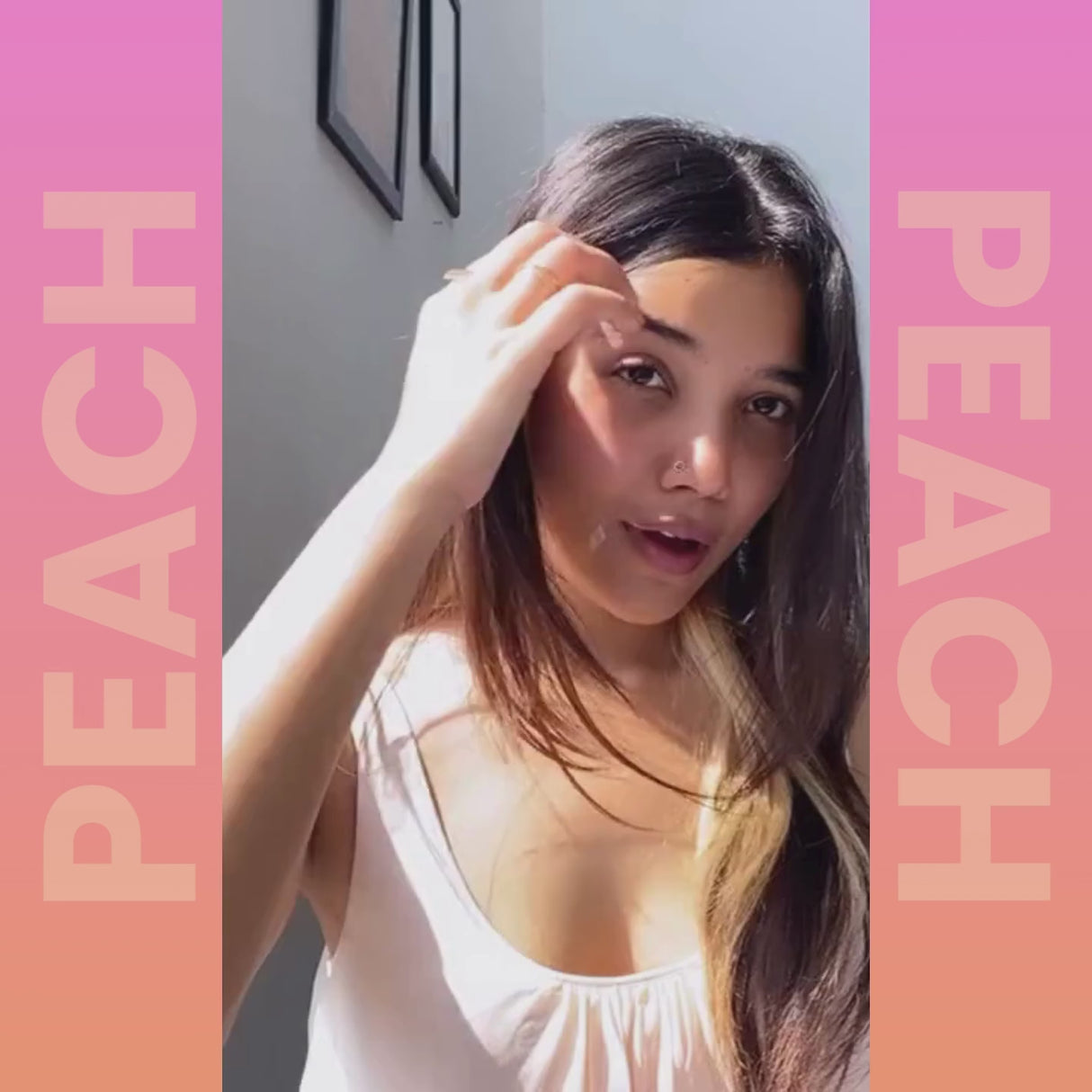 Peach Semi Permanent Hair Color 100 ml