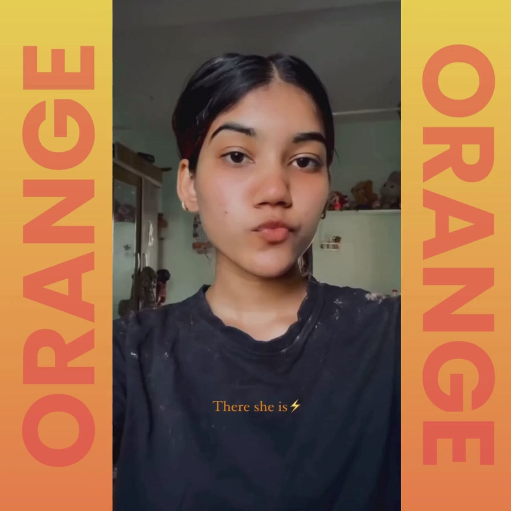 Orange DIY Combo : Hair Bleach Kit + Semi Permanent Hair Color