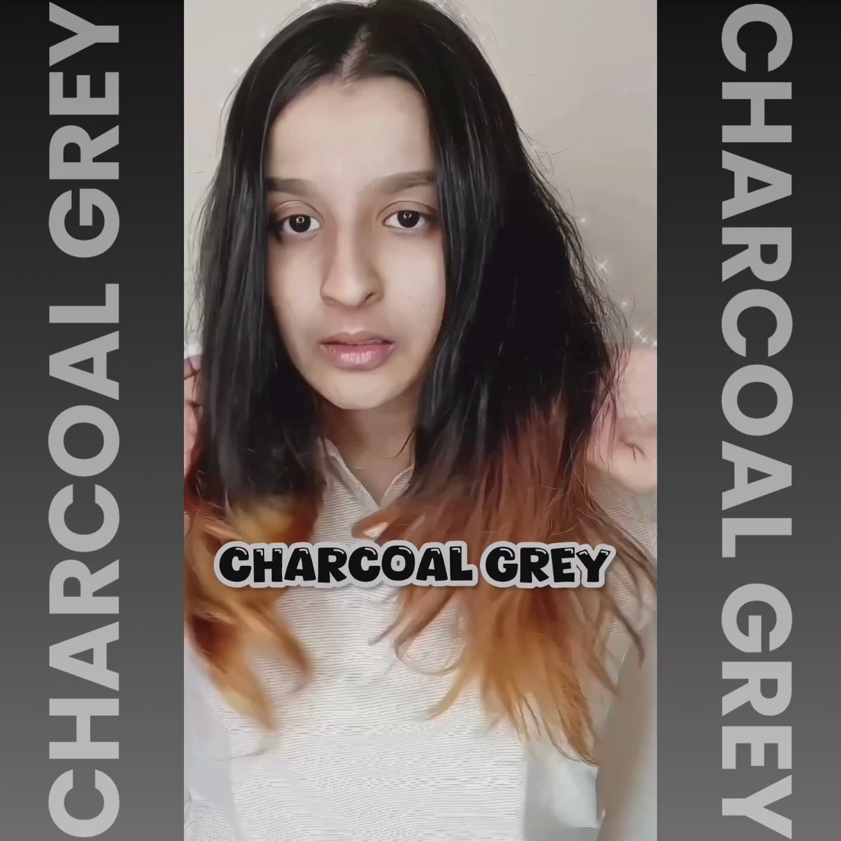 Charcoal Grey Semi Permanent Hair Color 100 ml