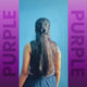 Purple Semi Permanent Hair Color 100ml