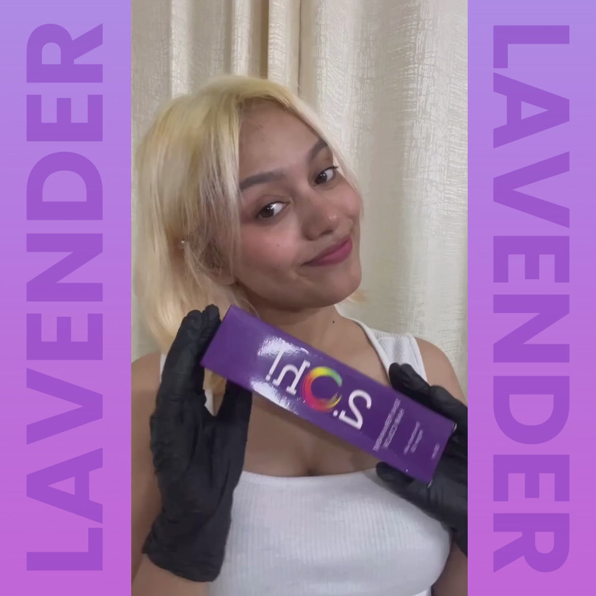 Lavender Semi Permanent Hair Color 100 ml