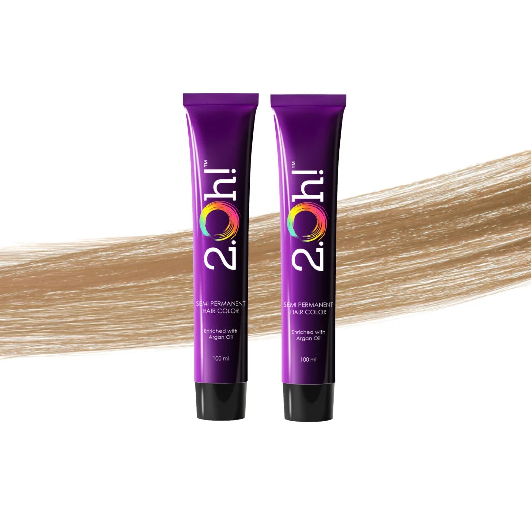 2.Oh! Toffee Semi-permanent Hair Color 100ml (Pack of 2)