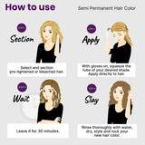 How to use 2.Oh! Toffee Semi-permanent Hair Color